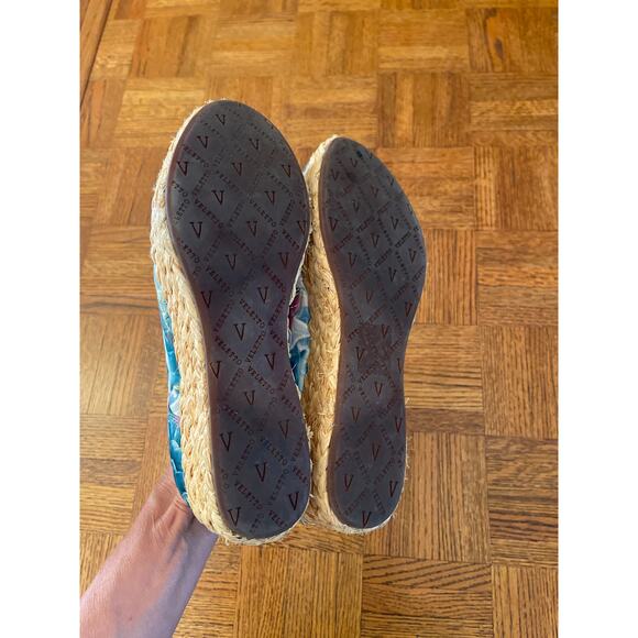 Via Mediterranean by Veletto lace up leather espadrille shoes size 40 - Picture 7 of 8